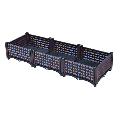 불침투성 Pvc 직사각형 대농장주 박스 플라스틱 야채 대농장주 박스 120 센티미터 길이