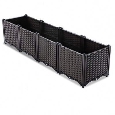맞춤화된 레스토랑 옥외테라스 플라스틱 정원 대농장주 박스 160*40*37cm 로고