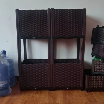 PVC 플라스틱 채소밭 야외 꽃 상자 광장